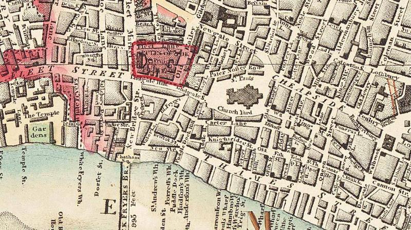 Fleet Prison Map